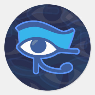 Horus Eye Classic Round Sticker