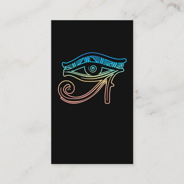 Horus Eye Egypt Symbol Egyptian Business Card (Front)