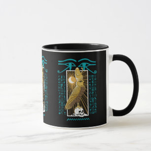 Horus Falcon Ancient Egypt God Illustration Mug
