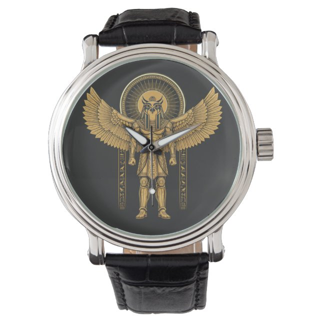 Horus with Sun Disk  Watch (Front)