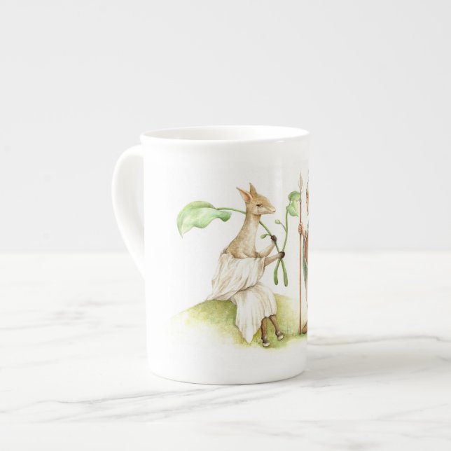 Hos & Ertae Franks Casket Bone China Mug (Front Left)