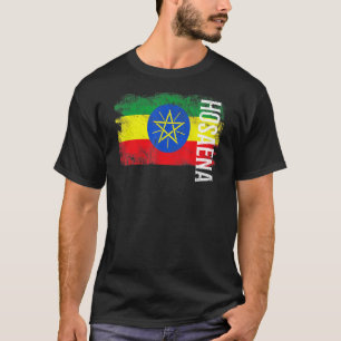 Hosaena Ethiopia Flag For Ethiopians Men Women Kid T-Shirt