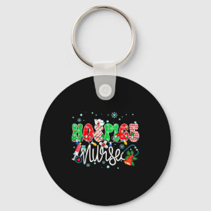 Hosce Nurse Funny Xmas Light Stethoscope Christmas Key Ring