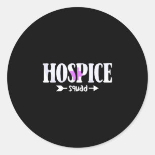 Hosce Nurse Hosce Squad Classic Round Sticker