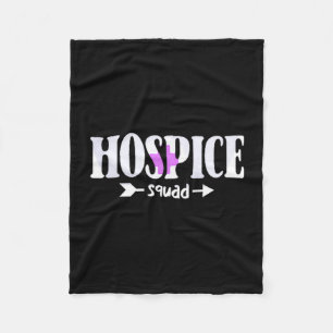 Hosce Nurse Hosce Squad  Fleece Blanket