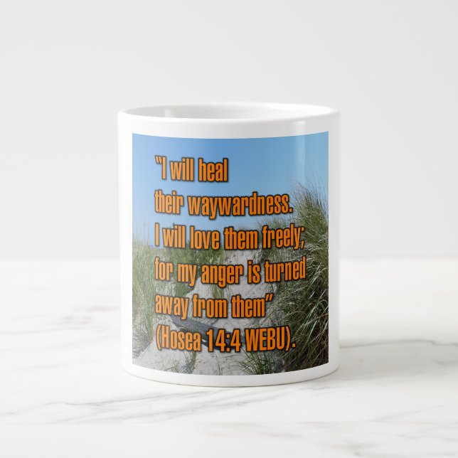 Hosea 14:4 WEBU Mug (Front)