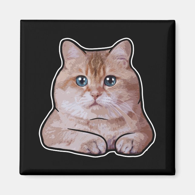 Hosico Cat Magnet (Front)