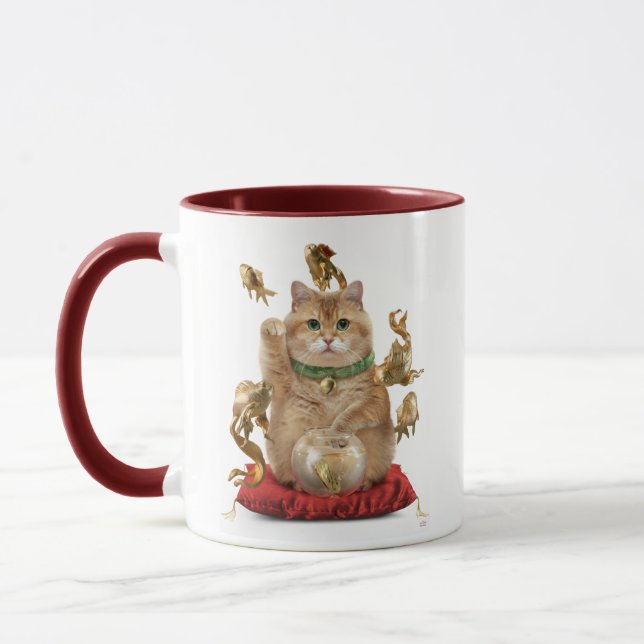 Hosico Maneki-neko Mug (Left)