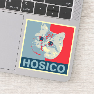 Hosico - Red Blue Illustration