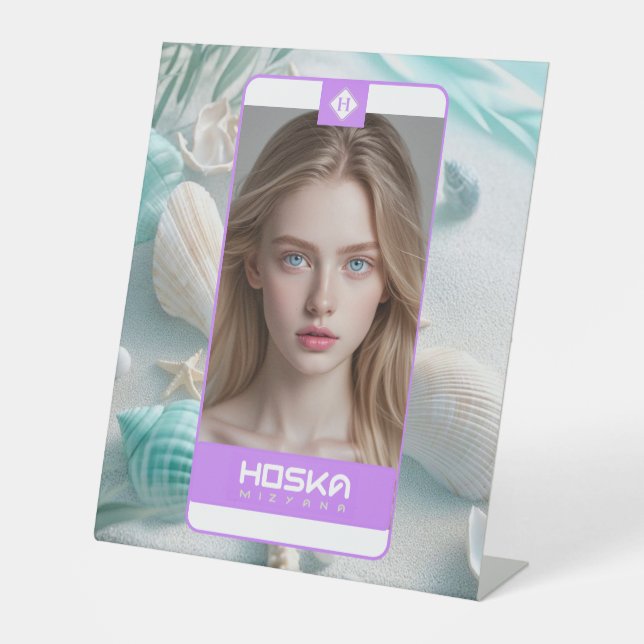 HOSKA PEDESTAL SIGN (Front)