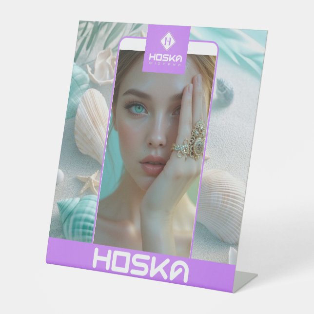 HOSKA PEDESTAL SIGN (Front)