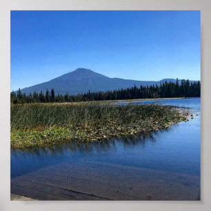 Hosmer Lake in Summer, Oregon Poster