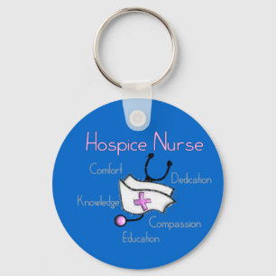 Hospice Nurse Gifts Key Ring