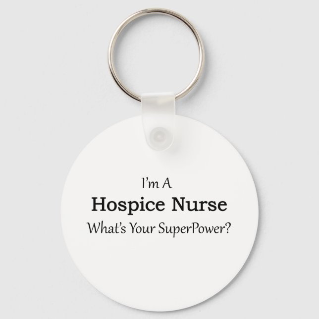 Hospice Nurse Key Ring (Front)