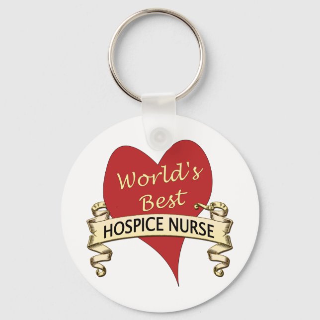 Hospice Nurse Key Ring (Front)