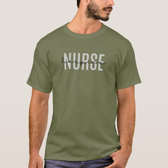 Hospice Nurse  T-Shirt (Front)