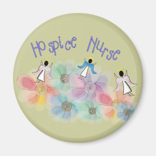 Hospice Nurse WHISPY Angels Design Magnet