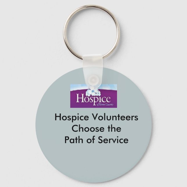 Hospice of Knox County Volunteers Key Chain (Front)