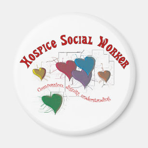 Hospice Social Worker Gifts Magnet