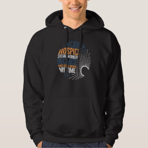 Hospice Social Worker Registered Nurse Social Work Hoodie