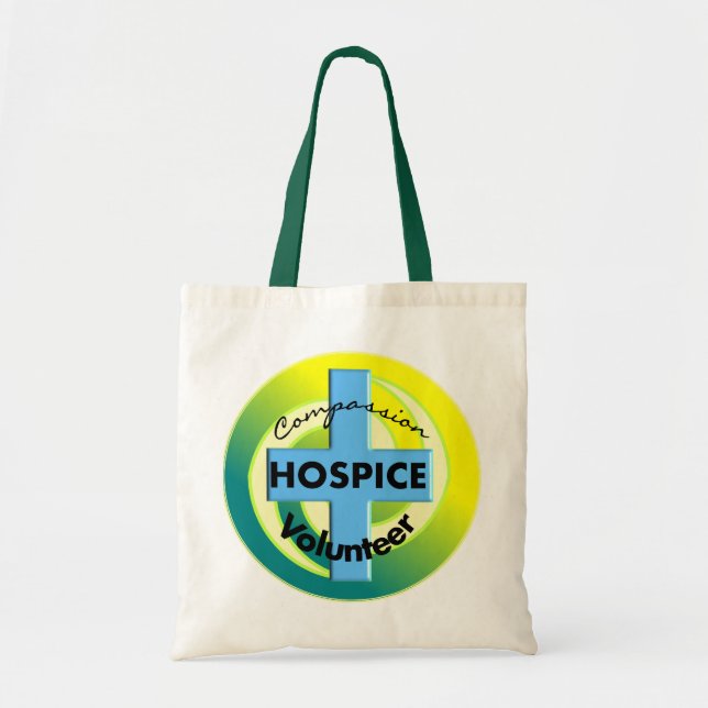 Hospice Volunteer Tote Bag (Front)