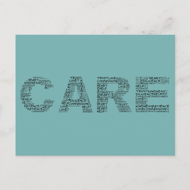 Hospice Workers Embody a Spirit of Caring Postcard (Front)