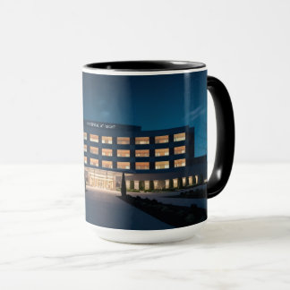 Hospital at Night: 24/7 Care & Dedication Mug