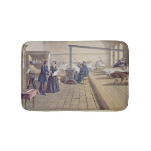 Hospital at Scutari, detail of Florence Nightingal Bath Mat