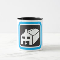 Hospital Barn Icon Minimalist Healthcare Facility 