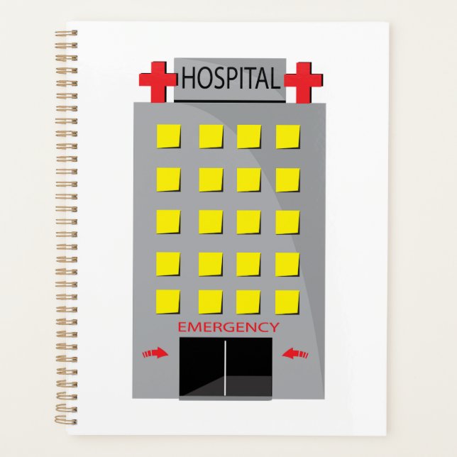 Hospital Building Emergency Entrance Planner (Front)