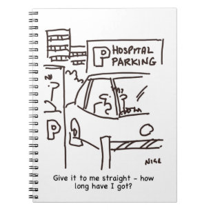 Hospital Car Parking Theme Notebook