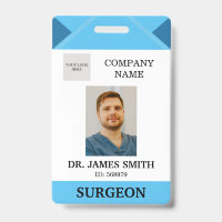 Hospital Doctor Nurse Care Security Photo ID