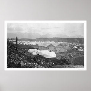 Hospital in Anchorage, Alaska 1916 Poster