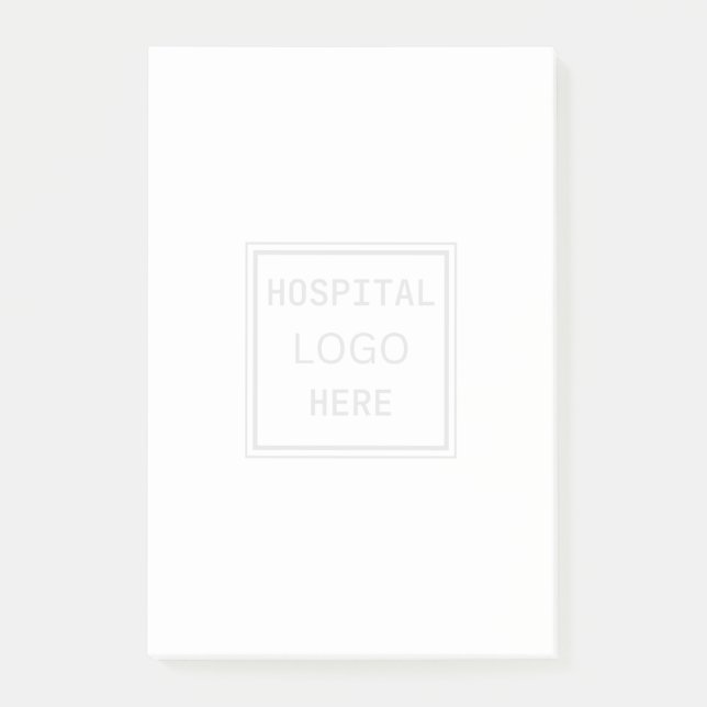Hospital logo nuse doctor post-it notes (Front)