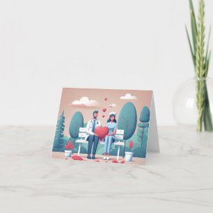 Hospital Love Seat Card