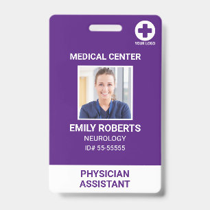 Hospital Medical Employee Certified Nurse Photo ID Badge