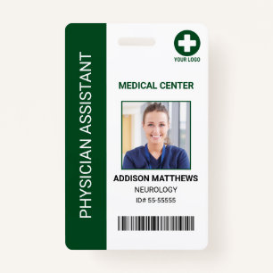 Hospital Medical Employee Doctor Nurse Photo ID ID Badge