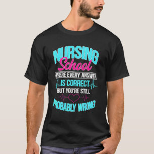 Hospital Nurse Medical Nursing Squad Rn Healthcare T-Shirt