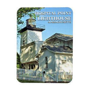 Hospital Point Lighthouse, Massachusetts Magnet