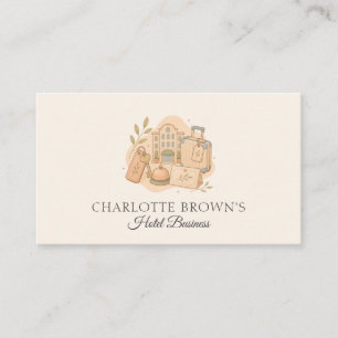 Hospitality Hotel Accommodation Business Card