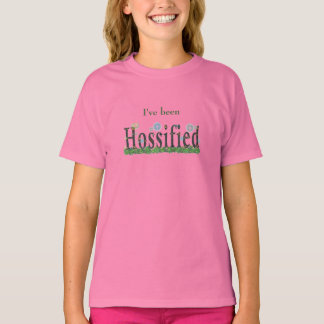 hossified with butterflies kids tshirt