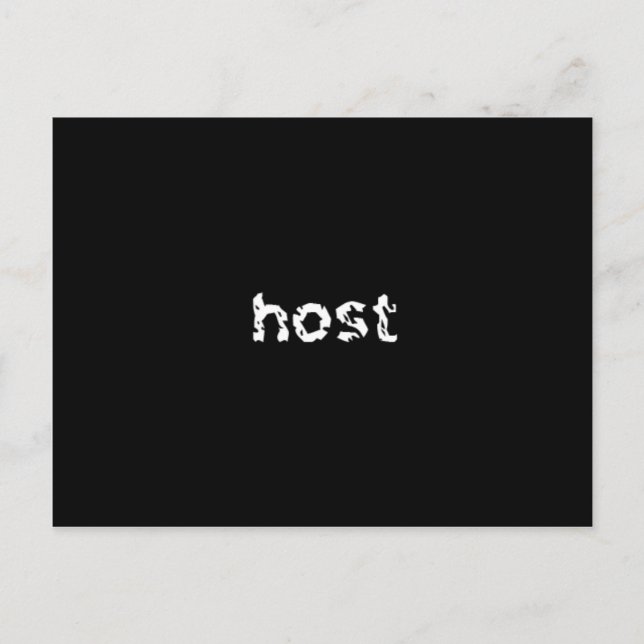 Host Postcard (Front)