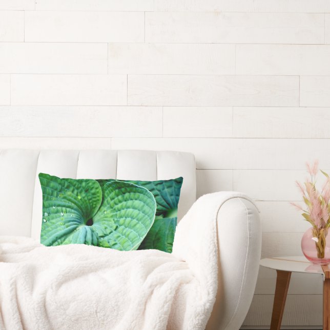 Hosta Heart Lumbar Cushion (Couch)