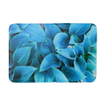 hosta plant bath mat/rug