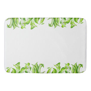'Hosta with the Mosta' on a Bath Mat