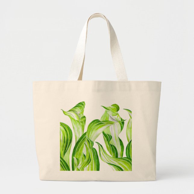 'Hosta with the Mosta' on a Tote Bag (Front)