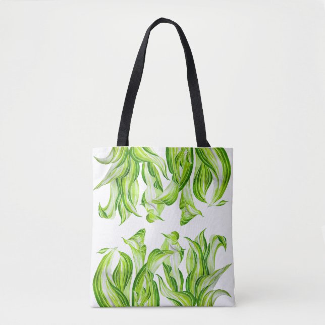 'Hosta with the Mosta' on a Tote Bag (Front)
