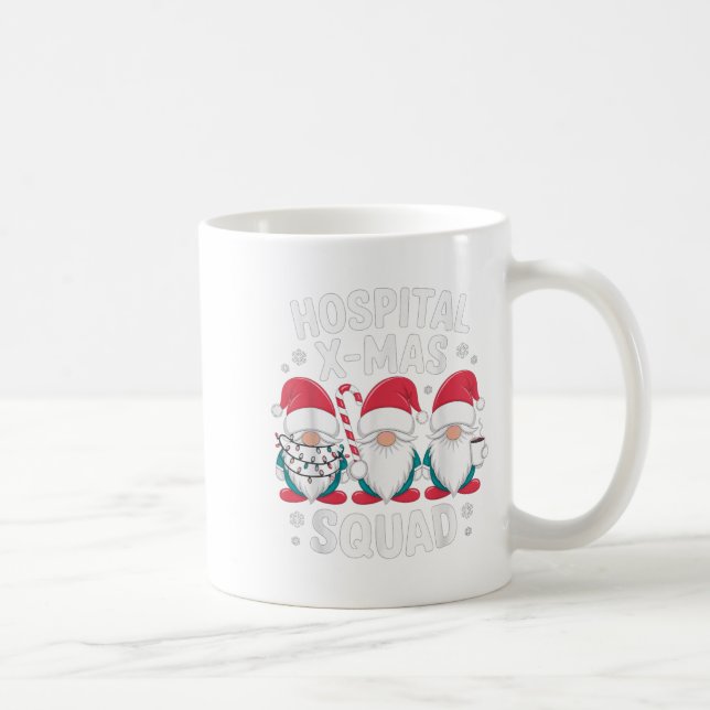 Hostal Xmas Squad Nurse Christmas Hostal Nursing N Coffee Mug (Right)