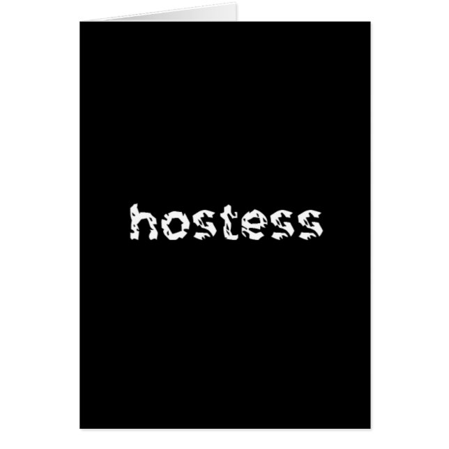 Hostess (Front)