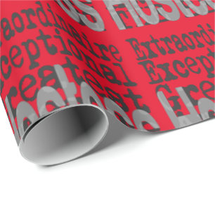 Hostess Extraordinaire Wrapping Paper